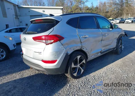 2016 Hyundai Tucson Limited z USA, uszkodzony, nr VIN KM8J3CA2XGU121596